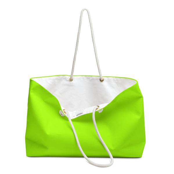 Weekender Tote Bag in Lime