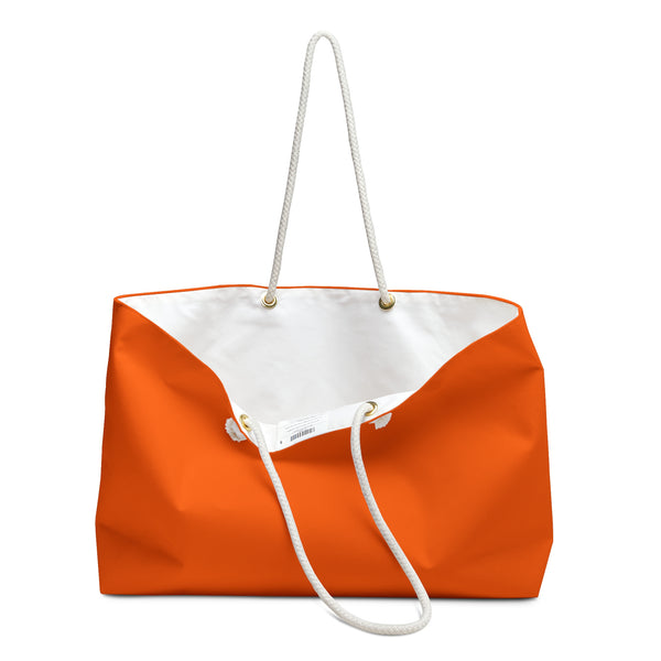 Weekender Bag in Orange