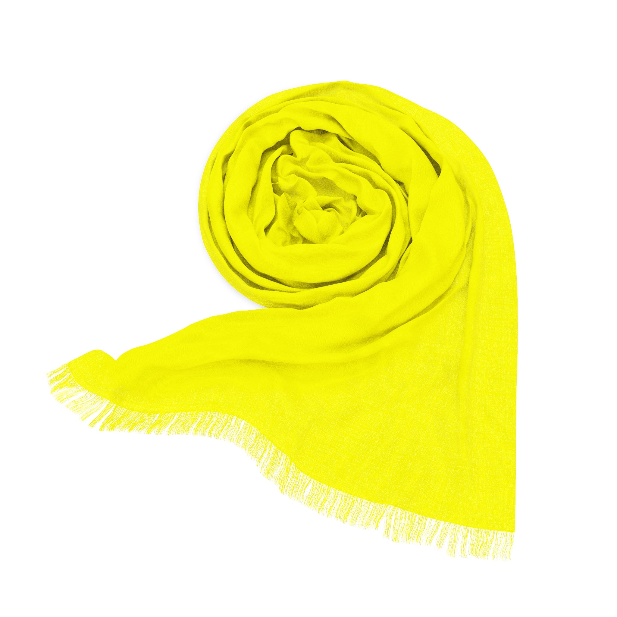 Yellow Lightweight Scarf