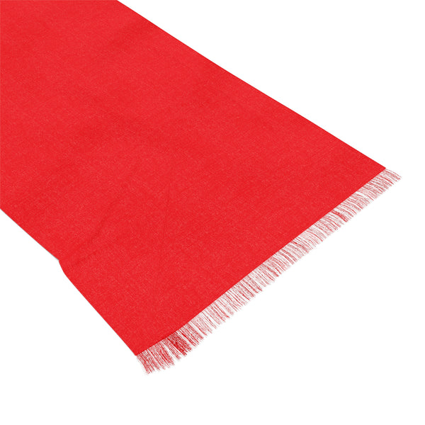 Red Lightweight Scarf