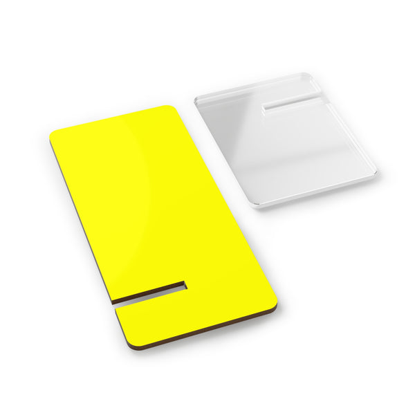 Yellow Mobile Smartphone Display Stand Holder