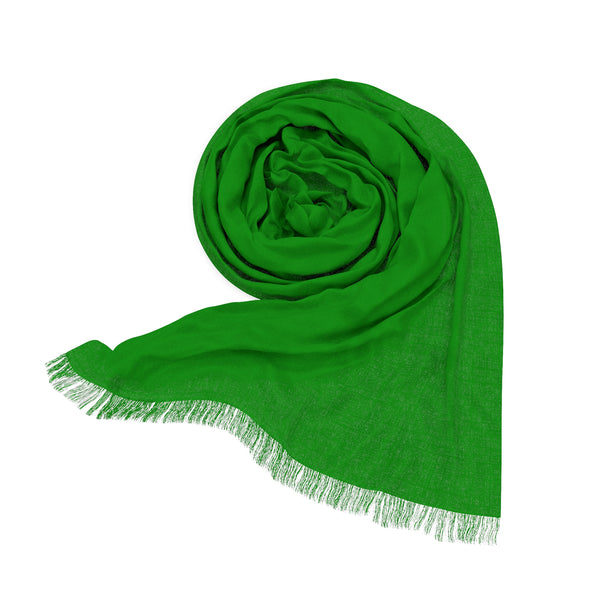 Green Lightweight Scarf