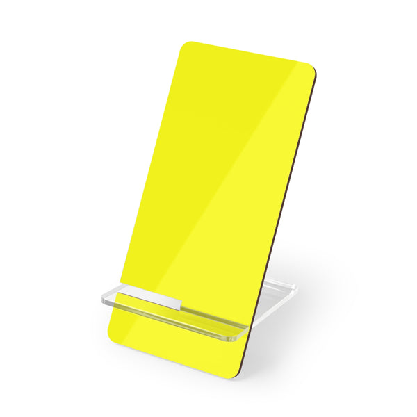 Yellow Mobile Smartphone Display Stand Holder