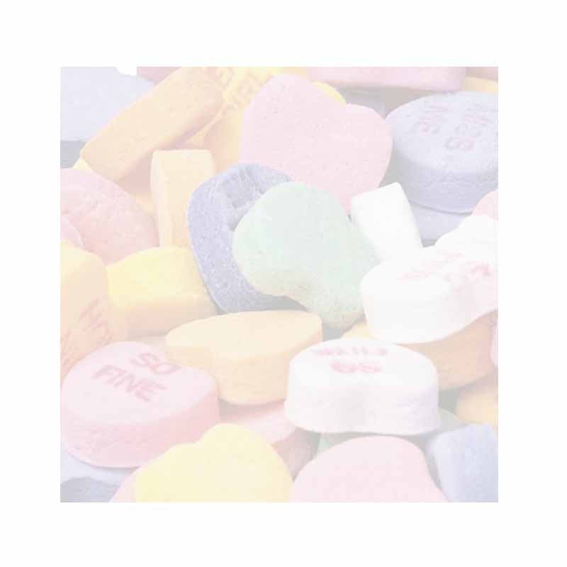 Candy Hearts Sticky Notes