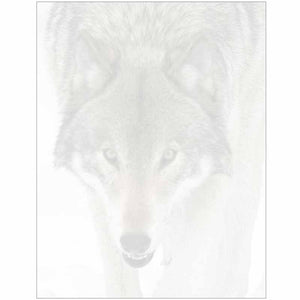 Wolf Face Stationery Letter Paper