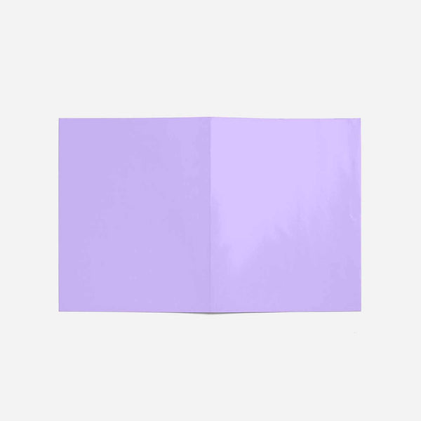 Lavender Presentation Folders