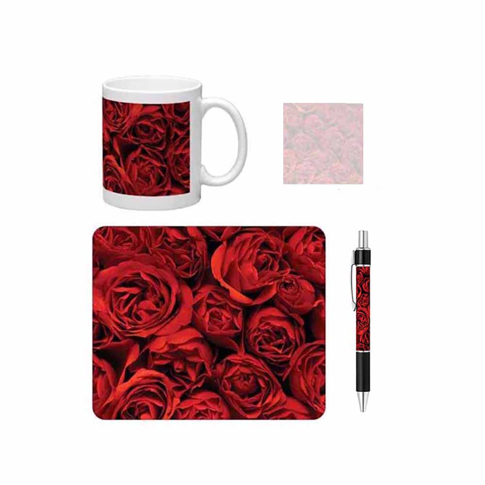 Red Roses Desk Gift Set