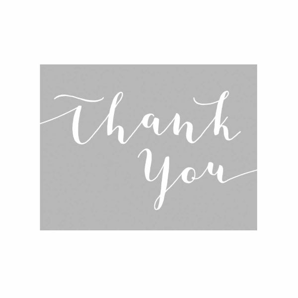 Thank You Blank Note Card Set